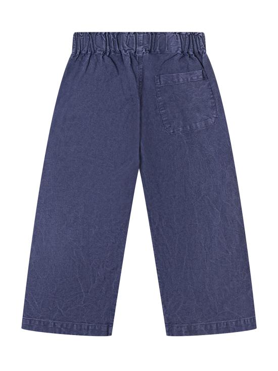 26SS [키즈] 보보쇼즈 스트레이트 팬츠 B126AC090 411 NAVY BLUE - BOBO CHOSES