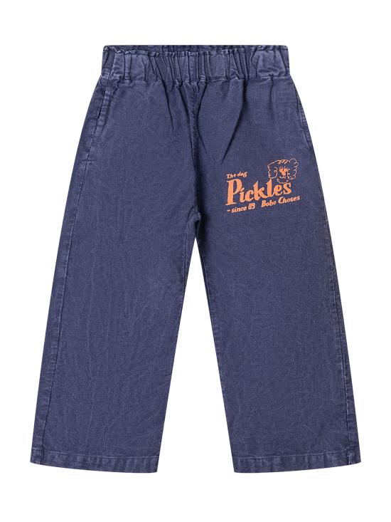 26SS [키즈] 보보쇼즈 스트레이트 팬츠 B126AC090 411 NAVY BLUE