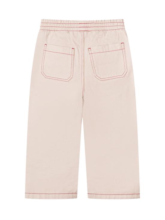 26SS [키즈] 보보쇼즈 스트레이트 팬츠 B126AC094 199 OFF WHITE - BOBO CHOSES