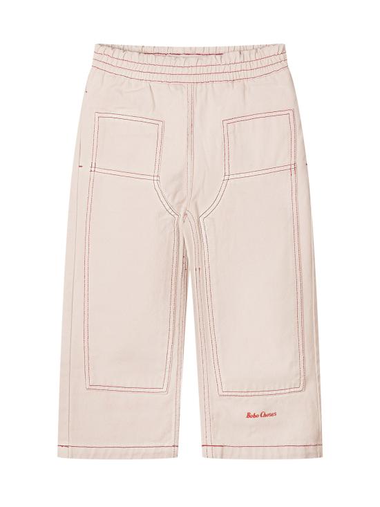 26SS [키즈] 보보쇼즈 스트레이트 팬츠 B126AC094 199 OFF WHITE