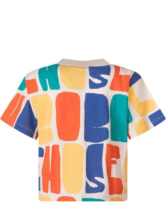 26SS [키즈] 보보쇼즈 티셔츠 B126AC137 199 OFF WHITE - BOBO CHOSES