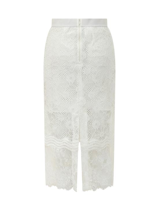 26SS 핑코 스커트 106664A381 Z05 BIANCO BIANCANEVE - PINKO