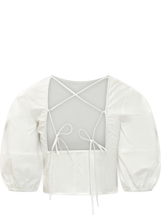 26SS 핑코 셔츠 106829A2LD Z05 BIANCO BIANCANEVE - PINKO