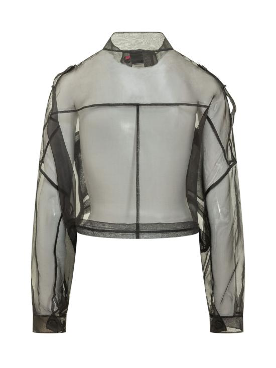 26SS 핑코 트렌치 코트 106603A2DJ Z99 NERO LIMOUSINE - PINKO