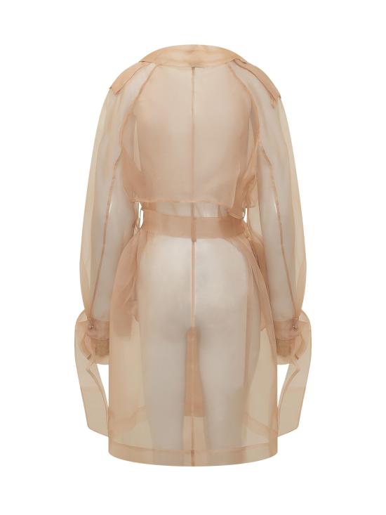 26SS 핑코 트렌치 코트 106614A2DJ Q35 ROSA MOGANO - PINKO