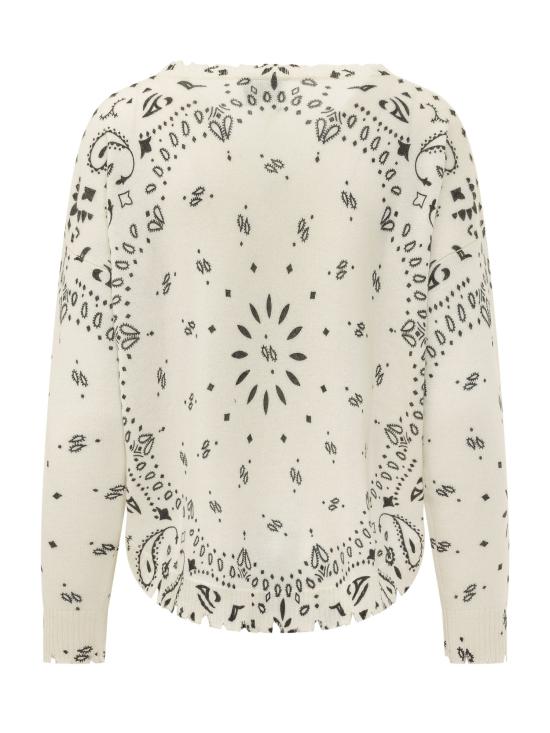 26SS 쿠즈텡 스웨터 F2500 755 BLANC - KUJTEN