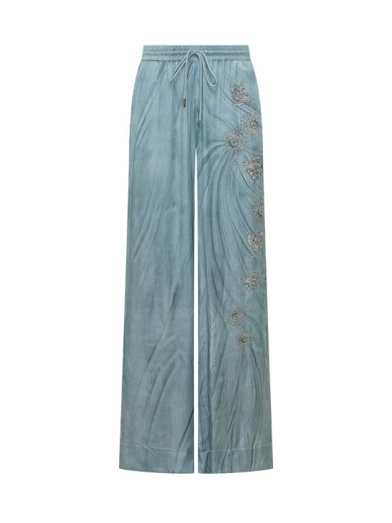 26SS 핑코 스트레이트 팬츠 106210A37N F15 AZZURRO