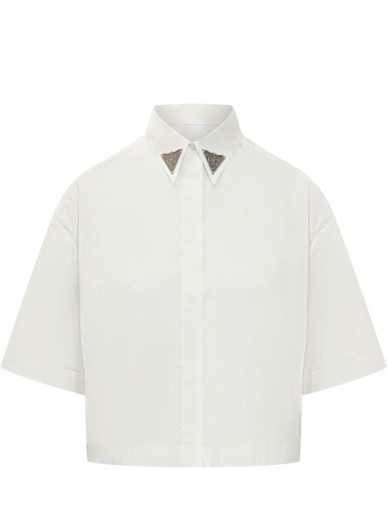 26SS 핑코 셔츠 106826A2LD Z05 BIANCO BIANCANEVE