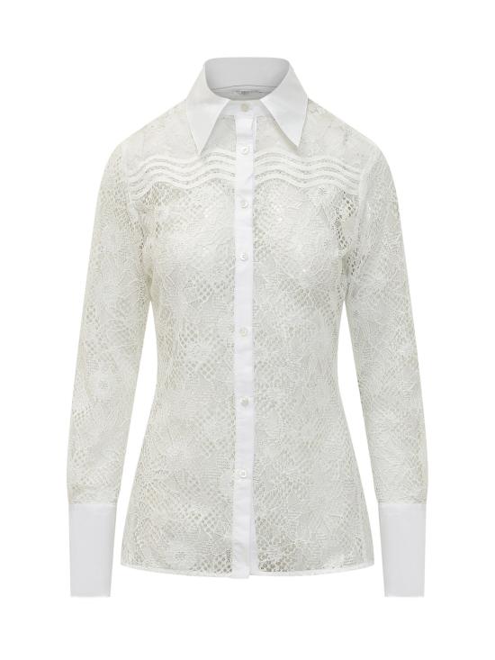 26SS 핑코 셔츠 106600A381 Z05 BIANCO BIANCANEVE