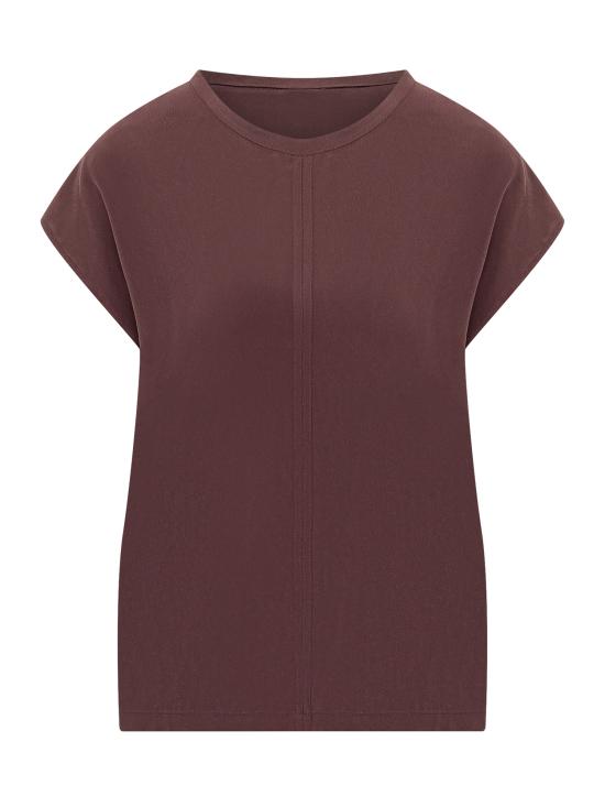 26SS 핑코 셔츠 106195A2T7 RR7 BORDEAUX SCURO