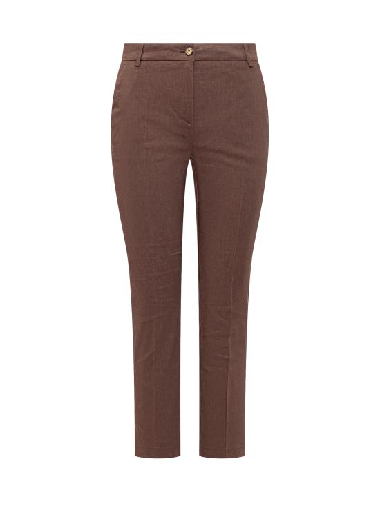 26SS 핑코 스트레이트 팬츠 100155A34I L78 MARRONE TERRA