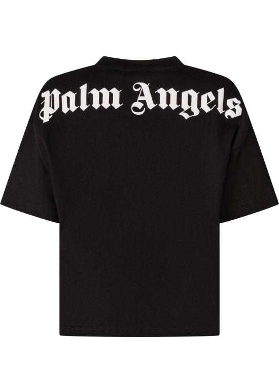 26SS [키즈] 팜앤젤스 티셔츠 PBAA002S26JER001 110 NERO - PALM ANGELS