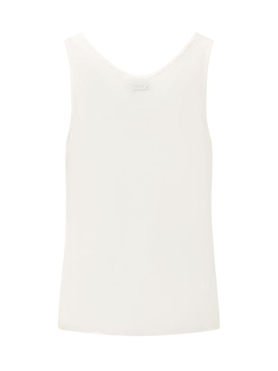 26SS 핑코 민소매 티셔츠 104670A2T7 C00 BIANCO CIGNO - PINKO