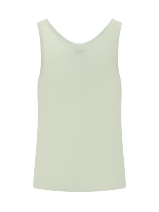 26SS 핑코 민소매 티셔츠 104670A2T7 S86 VERDE CLEADON - PINKO