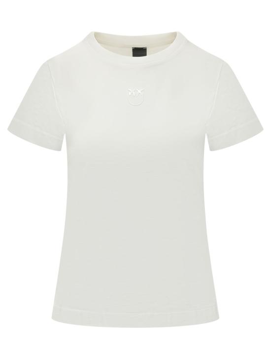 26SS 핑코 반팔 티셔츠 100355A339 Z05 BIANCO