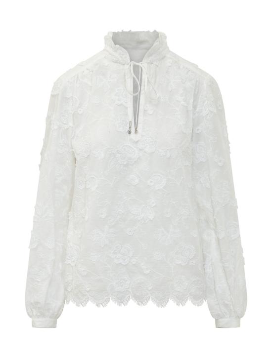 26SS 마이클 코어스 셔츠 MS640Y9KPX 100 WHITE