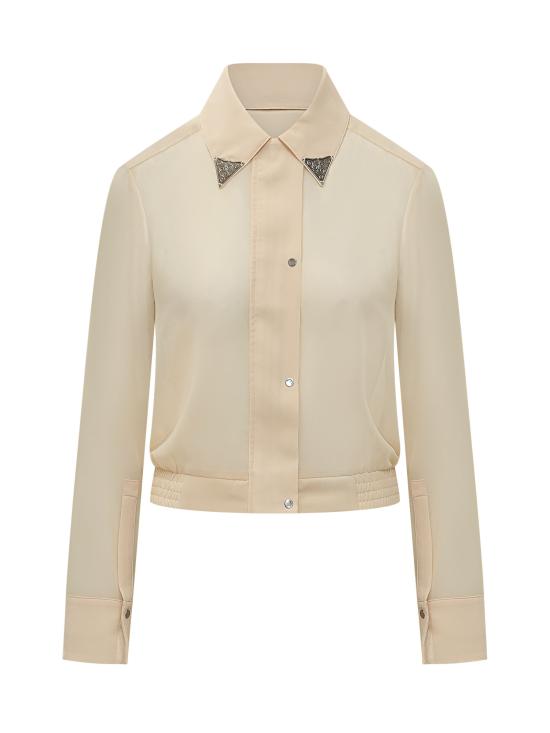 26SS 핑코 셔츠 106791A3AT C19 BRUMA MARINA