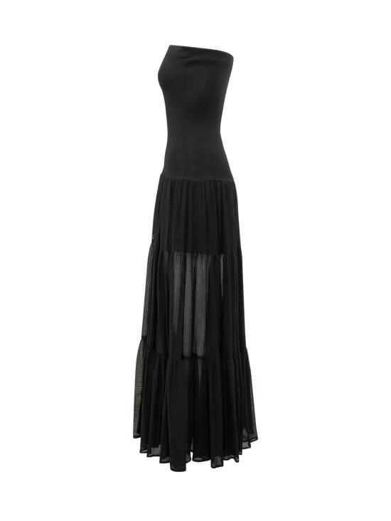 26SS 핑코 원피스 107015A3D1 Z99 NERO LIMOUSINE - PINKO