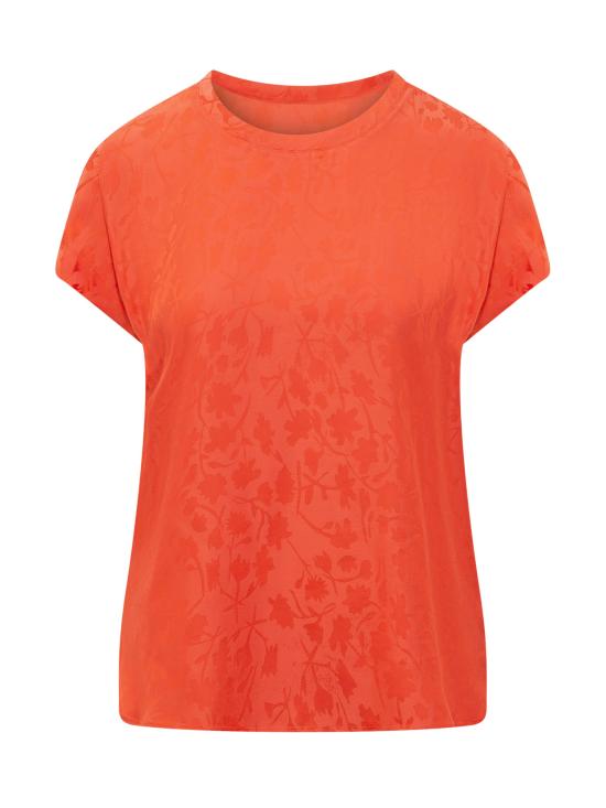 26SS 핑코 셔츠 100100A3AN A99 ARANCIONE GRANATINA