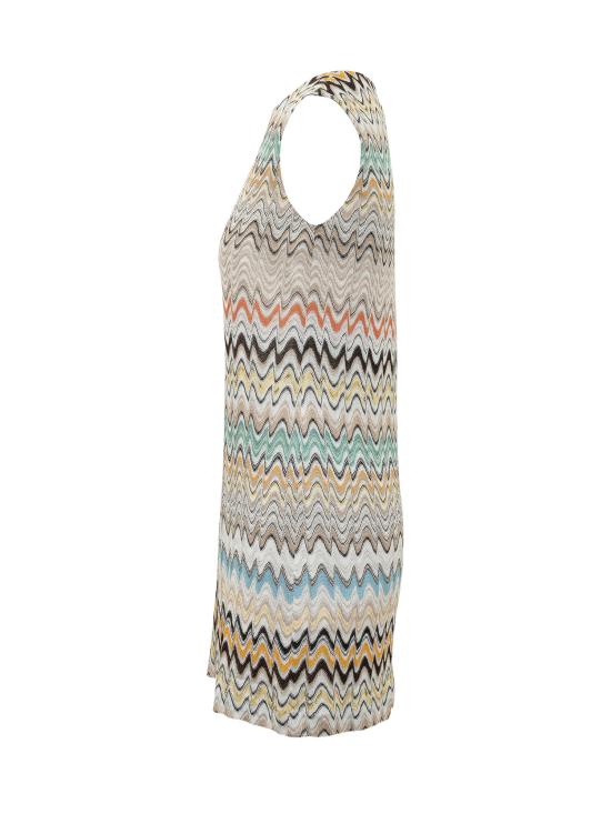 26SS 미소니 원피스 DS26SG2ABR015B SMSNN MULTICOLOR BEIGE - MISSONI