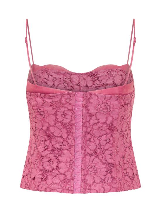 26SS 핑코 반팔 티셔츠 106722A330 P28 ROSA IBIS - PINKO