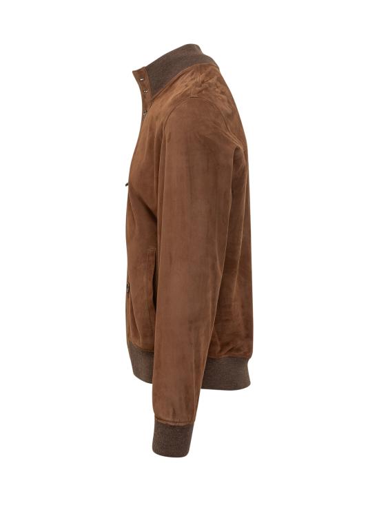 26SS RENZO CENCI 가죽 자켓 1608SUEDEATS 6025 CHESTNUT - OTHER BRANDS