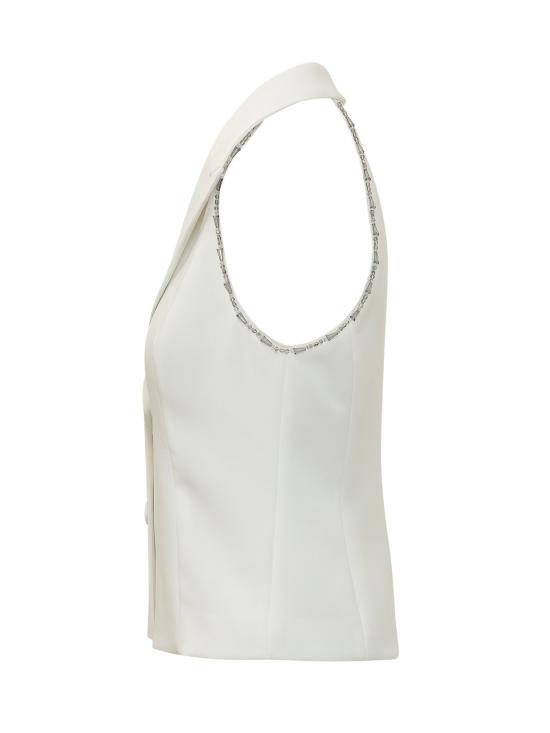 26SS 핑코 수트 자켓 106616A34P Z07 BIANCO SETA - PINKO