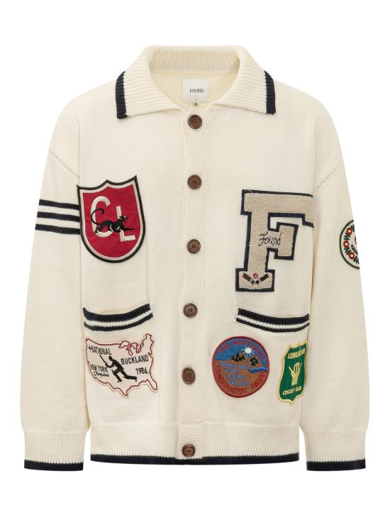 26SS FOUND 스웨터 FOSS26CA01012 1019 OFF WHITE