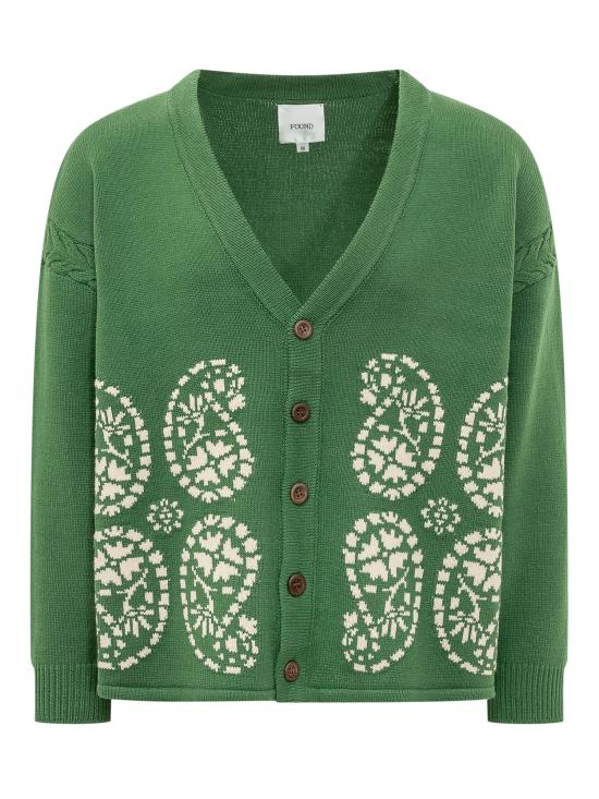 26SS FOUND 스웨터 FOSS26CA03310 0621 HUNTER GREEN