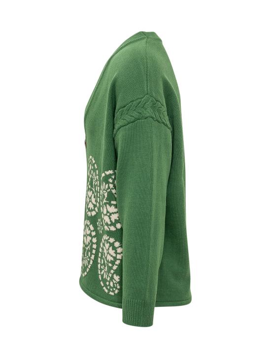 26SS FOUND 스웨터 FOSS26CA03310 0621 HUNTER GREEN - OTHER BRANDS