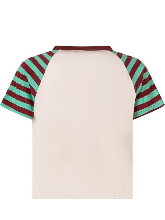 26SS [키즈] 보보쇼즈 티셔츠 B126AC021 199 OFFWHITE - BOBO CHOSES