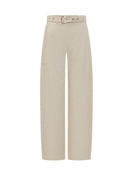 26SS 핑코 스트레이트 팬츠 106492A2W6 C00 BIANCO CIGNO