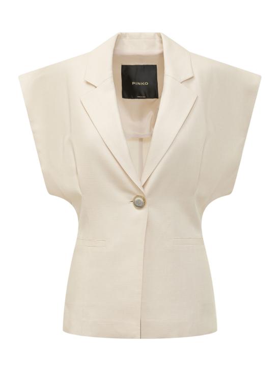 26SS 핑코 수트 자켓 106509A2W6 C00 BIANCO CIGNO