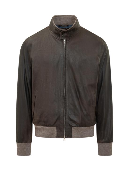 26SS RENZO CENCI 가죽 자켓 1523TITAN T MORO