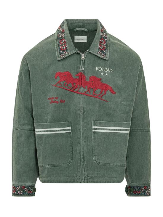 26SS 파운드 자켓 FOSS26JA02311 6337 VINTAGE FOREST