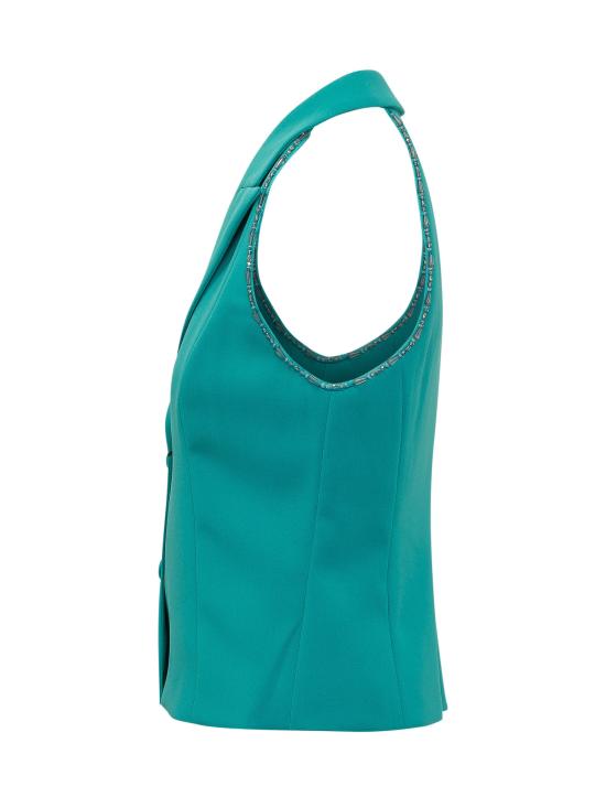 26SS 핑코 수트 자켓 106616A34P V76 VERDE MATTONELLA - PINKO