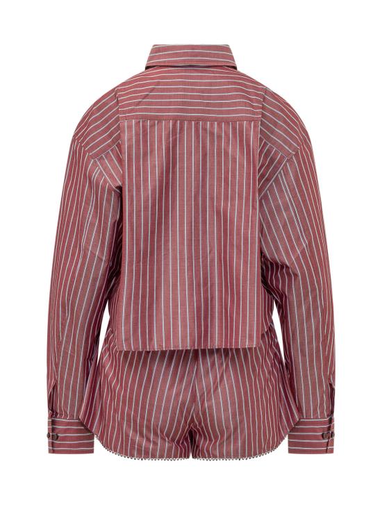 26SS 안다마네 점프수트 TM196439BTNC197 874 ROUGE NOIR LIGHT BLUE - ANDAMANE