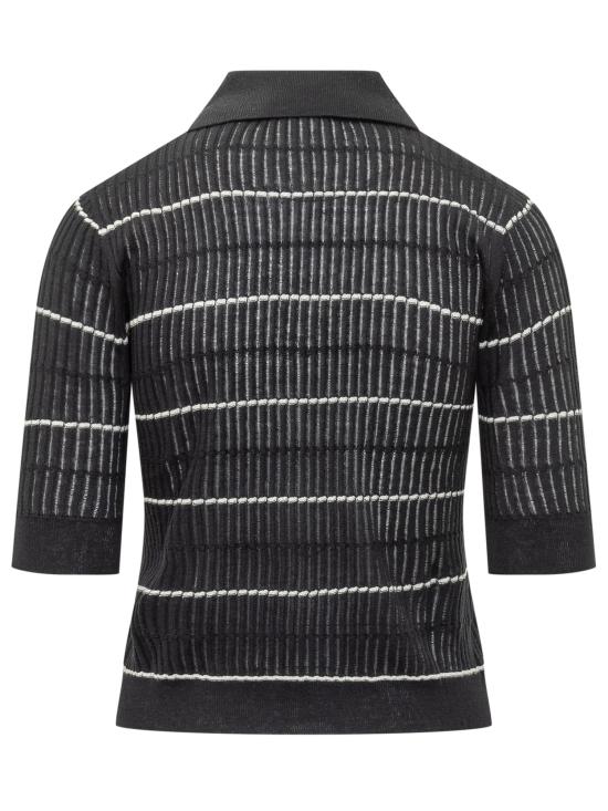 26SS 막스마라 스튜디오 스웨터 2616361051600 014 BLU BIANCO - MAX MARA STUDIO