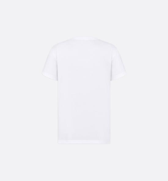  디올 탑 크리스찬  티셔츠 화이트 - DIOR