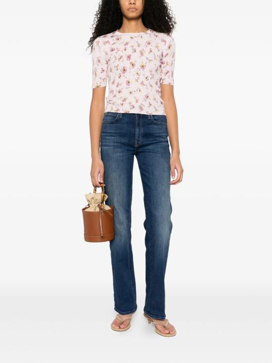  트윈셋 스웨터 마글리아  핑크 & 퍼플 - TWINSET