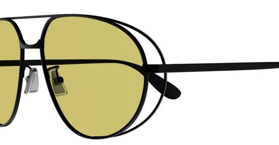  보테가베네타 안경 보테가 베네타 Bv1344 S 002 블랙 선글라스 - BOTTEGA VENETA