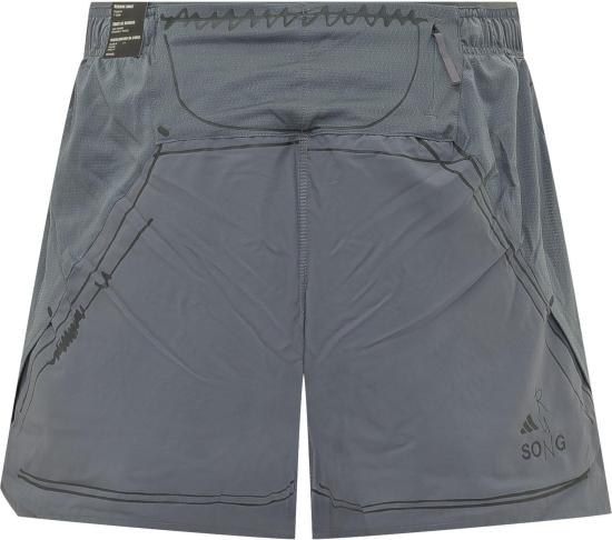 26SS 아디다스 숏팬츠 KF57075GREY DONKERGREY - ADIDAS