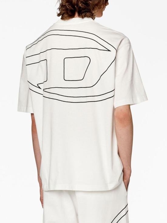  디젤 탑 T 보기 메고발 D 티셔츠 - DIESEL