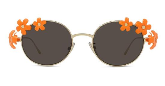  로에베 안경 시그니처 LW40173 U 선글라스 골드 오렌지