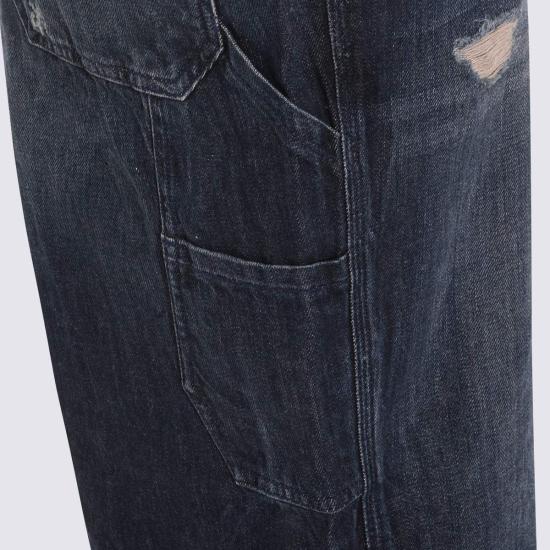  디젤 데님 숏팬츠 데님 카고 반바지 (블루) - DIESEL