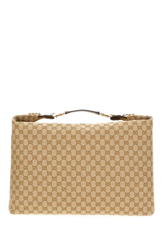 26SS 구찌 브레라 GG 캔버스 라지 크로스백 864485FAFV9 9653 BEIGE EBONY - GUCCI