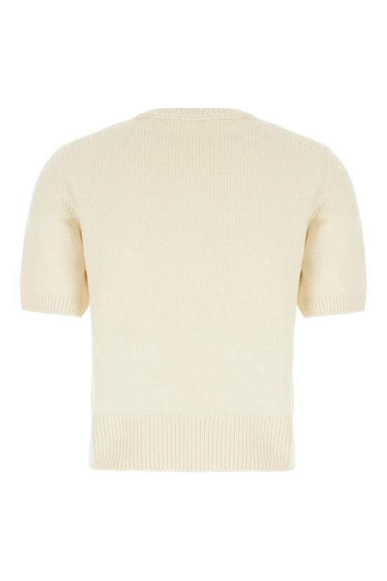 26SS 버버리 EKD 울 캐시미어 니트 8118622 C3997 CERAMIC WHITE - BURBERRY