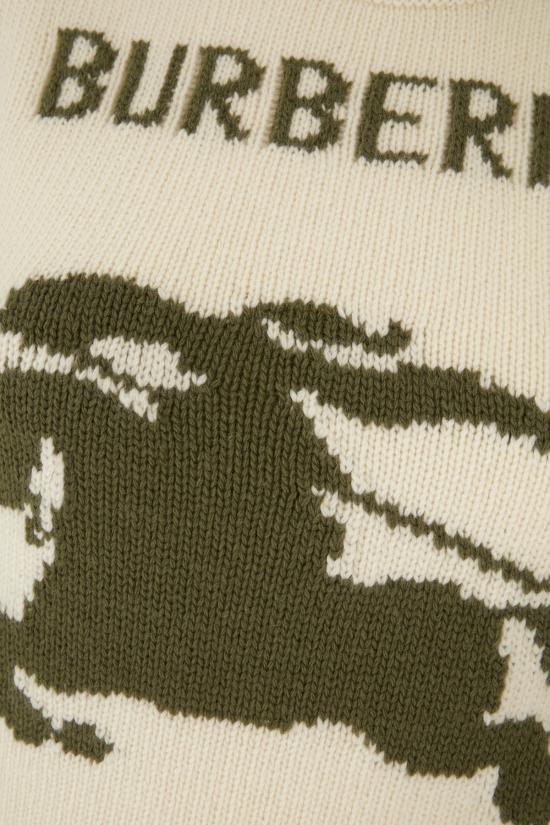 26SS 버버리 EKD 울 캐시미어 니트 8118622 C3997 CERAMIC WHITE - BURBERRY