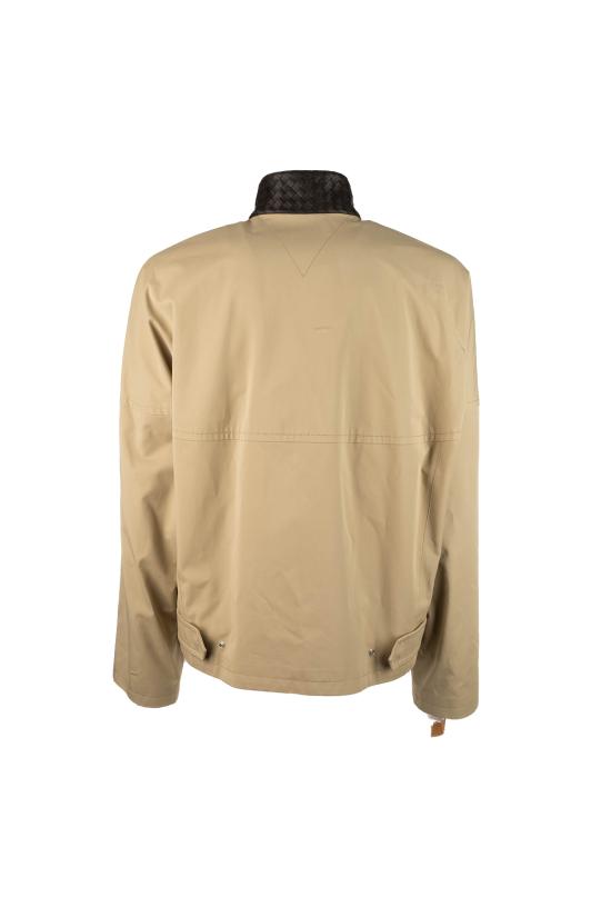 26SS 보테가베네타 컴팩트 코튼 자켓 852530V6KO0 2549 Beige - BOTTEGA VENETA