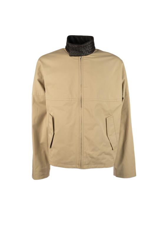 26SS 보테가베네타 컴팩트 코튼 자켓 852530V6KO0 2549 Beige